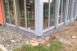 Außenabdichtung im Fensterbereich